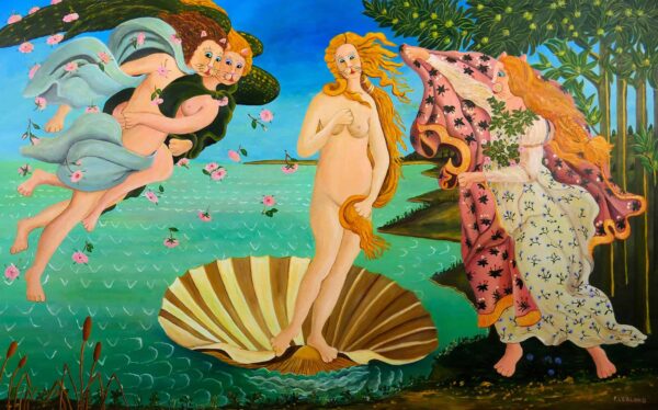 Tableaux Grands Maîtres-D'apeès la naissance de Venus de Sandro Botticelli